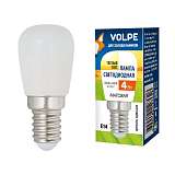 Лампа светодиодная Volpe E14 4W 3000K матовая LED-Y25-4W/3000K/E14/FR/Z UL-00006501
