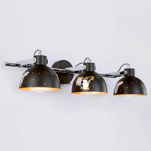 Настенный светильник Eurosvet 20069/3 черный