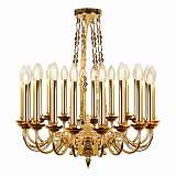 Подвесная люстра iLamp Louvre MD8551-20 GD