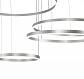 Подвесной светодиодный светильник Indigo Galass 14001/4P Silver V000016L - фото №4