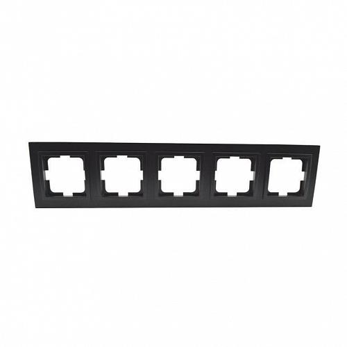 Рамка 5-постовая Mono Electric Despina графит 102-200000-164