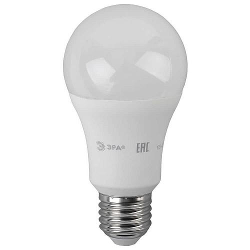 Лампа светодиодная ЭРА E27 14W 2700K матовая ECO LED A60-14W-827-E27 Б0030028