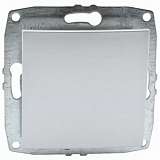 Выключатель Mono Electric Despina/ Larissa одноклавишный перекресный серебро 500-002125-112