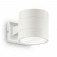Уличный настенный светильник Ideal Lux Snif Ap1 Round Bianco 144283 - фото №1