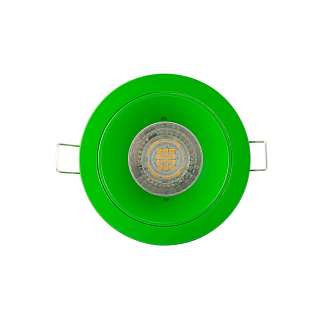 Встраиваемые светильники зеленого цвета