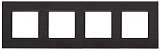 Рамка 4-постовая ЭРА Elegance 14-5204-05 Б0034561