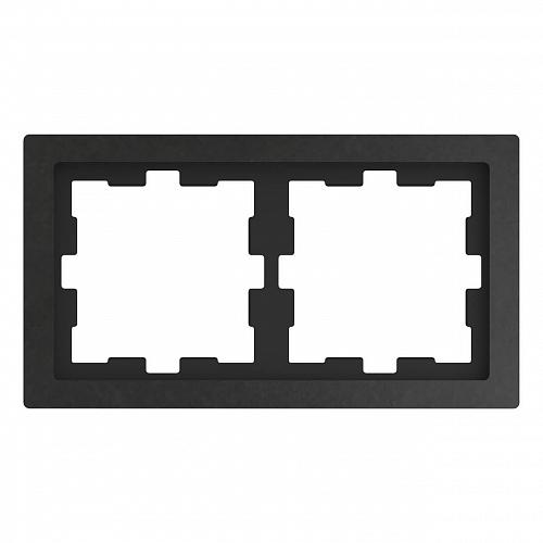 Рамка 2-постовая Schneider Electric Merten D-Life MTN4020-6547