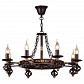 Подвесная люстра Arte Lamp Cartwheel A4550LM-8CK - фото №1