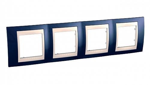 Рамка 4-постовая Schneider Electric Unica Хамелеон MGU6.008.542