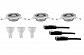 Встраиваемый светодиодный светильник Paulmann EBL Set Led 3959 - фото №3