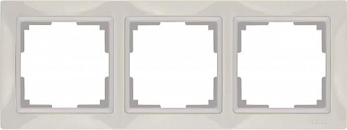 Рамка Werkel Snabb Basic на 3 поста слоновая кость WL03-Frame-03 4690389098741