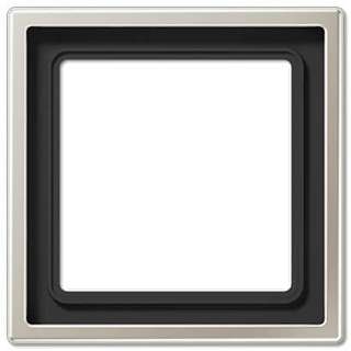 Рамки для розеток и выключателей стального цвета