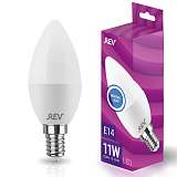 Лампа светодиодная REV C37 Е14 11W 4000K нейтральный белый свет свеча 32511 6