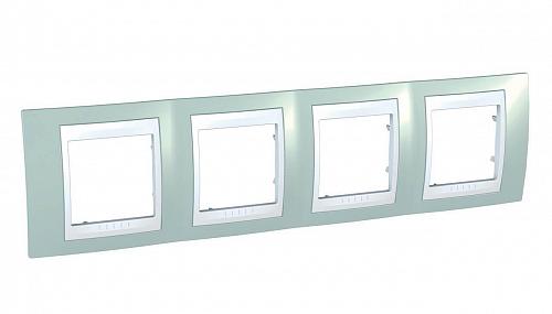 Рамка 4-постовая Schneider Electric Unica Хамелеон MGU6.008.870