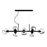 Подвесная люстра Lumina Deco Morretti LDP 7003-8 BK