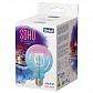 Лампа светодиодная филаментная Uniel E27 4W 2250K синяя LED-SF01-4W/Soho/E27/CW BLue/Wine GLS77TR UL-00005892 - фото №3