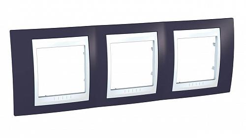 Рамка 3-постовая Schneider Electric Unica Хамелеон MGU6.006.872