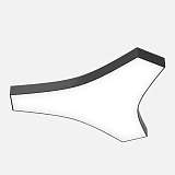 Потолочный светодиодный светильник Siled Unity 7372828