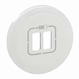 Лицевая панель Legrand Celiane розетки 2хUSB белая 068256