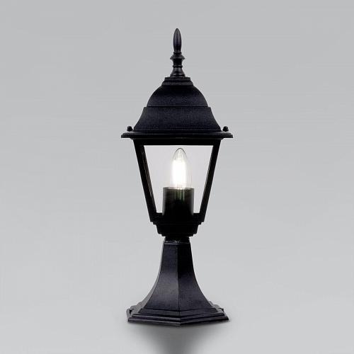 Уличный cветильник Elektrostandard Fuga 35148/S черный a058033