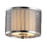 Абажур Newport 1600 двойной серебристый