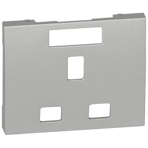 Лицевая панель Legrand Galea Life механизма PRO21 алюминий 771396