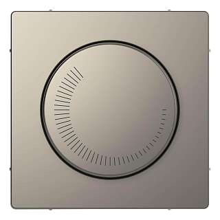 Диммеры никелированного цвета