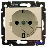 Розетка 2К+3 Legrand Valena 16A 250V с/з механической системой выталкивания вилки винтовой зажим слоновая кость 774395