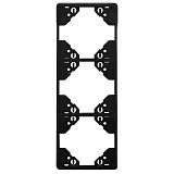 Рамка 3-постовая Efapel Apolo 5000 Standard черный 50932 TPT