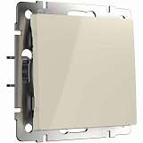 Выключатель Werkel одноклавишный проходной слоновая кость W1112003 4690389155567