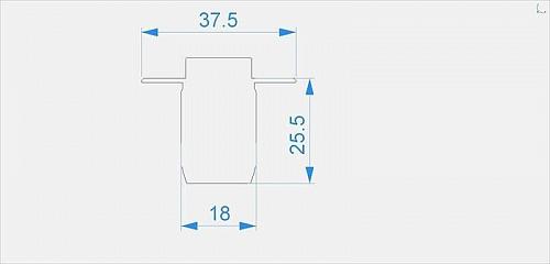 Заглушка Deko-Light End Cap H-ET-03-10 Set 2 pcs 979200