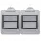 Коробка для накладного монтажа 2-постовая ABB Zenit IP55 2CLA329200N1101 - фото №1