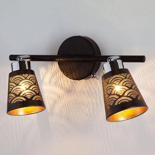 Настенный светильник Eurosvet 20061/2 черный