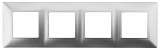 Рамка 4-постовая ЭРА Elegance 14-5004-03 Б0034401