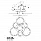 Потолочная люстра Seven Fires Ormarr SF7055/7C-SGD-BL - фото №4