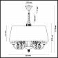 Подвесная люстра Odeon Light Classic Niagara 3921/4 - фото №2