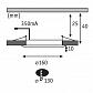 Встраиваемый светодиодный светильник Paulmann Premium Line DecoDot 92733 - фото №3