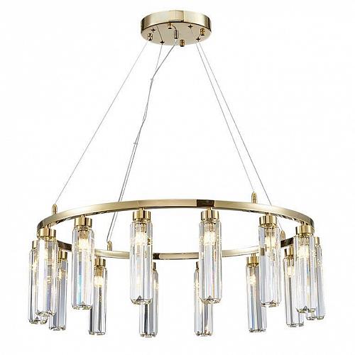 Подвесная люстра Newport 4528+6/S gold М0065986