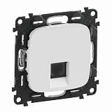 Телефонная розетка RJ11 Legrand Valena Allure белая 753738