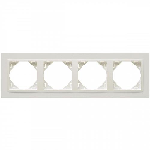 Рамка 4-постовая Efapel Logus 90 Animato лед/лед 90940 TEE
