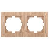 Рамка 2-постовая ЭРА Intro Solo дерево 4-502-11 Б0043416