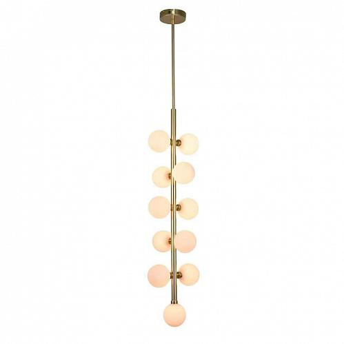 Подвесная люстра iLamp Golden 777P/11 GL-WH