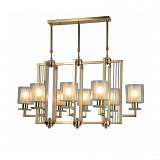 Подвесная люстра Lumina Deco Manhattan LDP 8012-8 PR F.GD