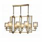 Подвесная люстра Lumina Deco Manhattan LDP 8012-8 PR F.GD - фото №1