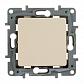 Выключатель одноклавишный Legrand Etika 10A 250V слоновая кость 672301 - фото №2