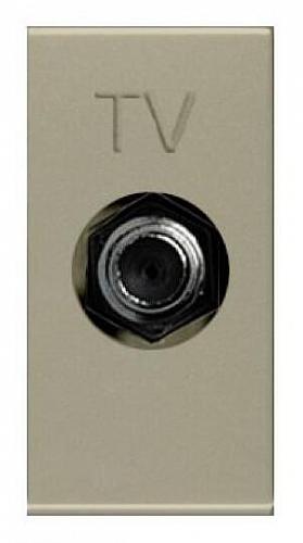 Розетка TV ABB Zenit шампань 2CLA215000N1901