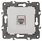 Розетка информационная RJ45 ЭРА Elegance 14-3107-01 Б0034302 - фото №1
