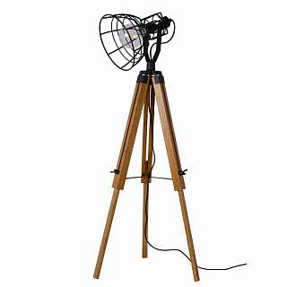 Торшеры на треноге в стиле ретро