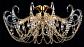 Потолочная люстра Crystal Lux Imperia PL6 Gold/Amber - фото №2