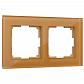 Рамка Werkel Favorit на 2 поста бронзовый WL01-Frame-02 4690389098598 - фото №1
